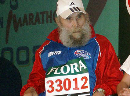 London Marathon 2008 - Buster Martin