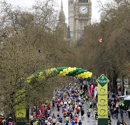 London Marathon 2008 - Embankment