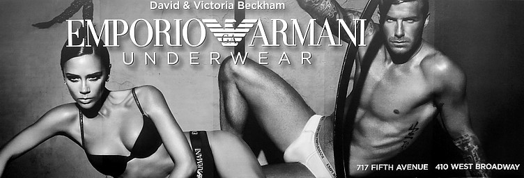 Underwear: Beckham way of looking