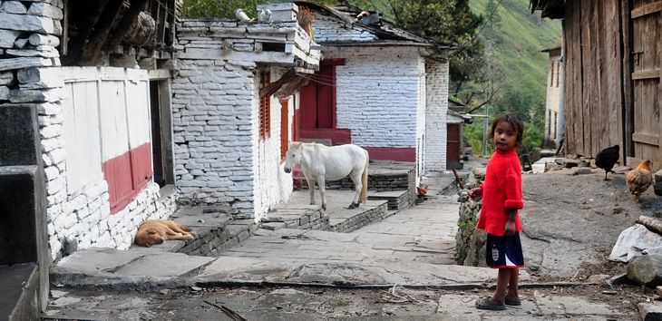 Dorfleben in Ghasa